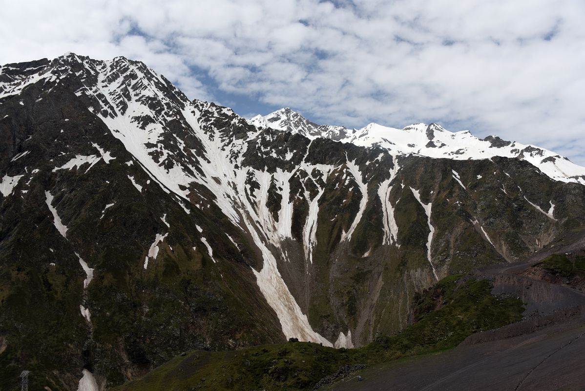 02E Cheget Ridge From Cable Car To Krugozor Station 3000m To Start The Mount Elbrus Climb